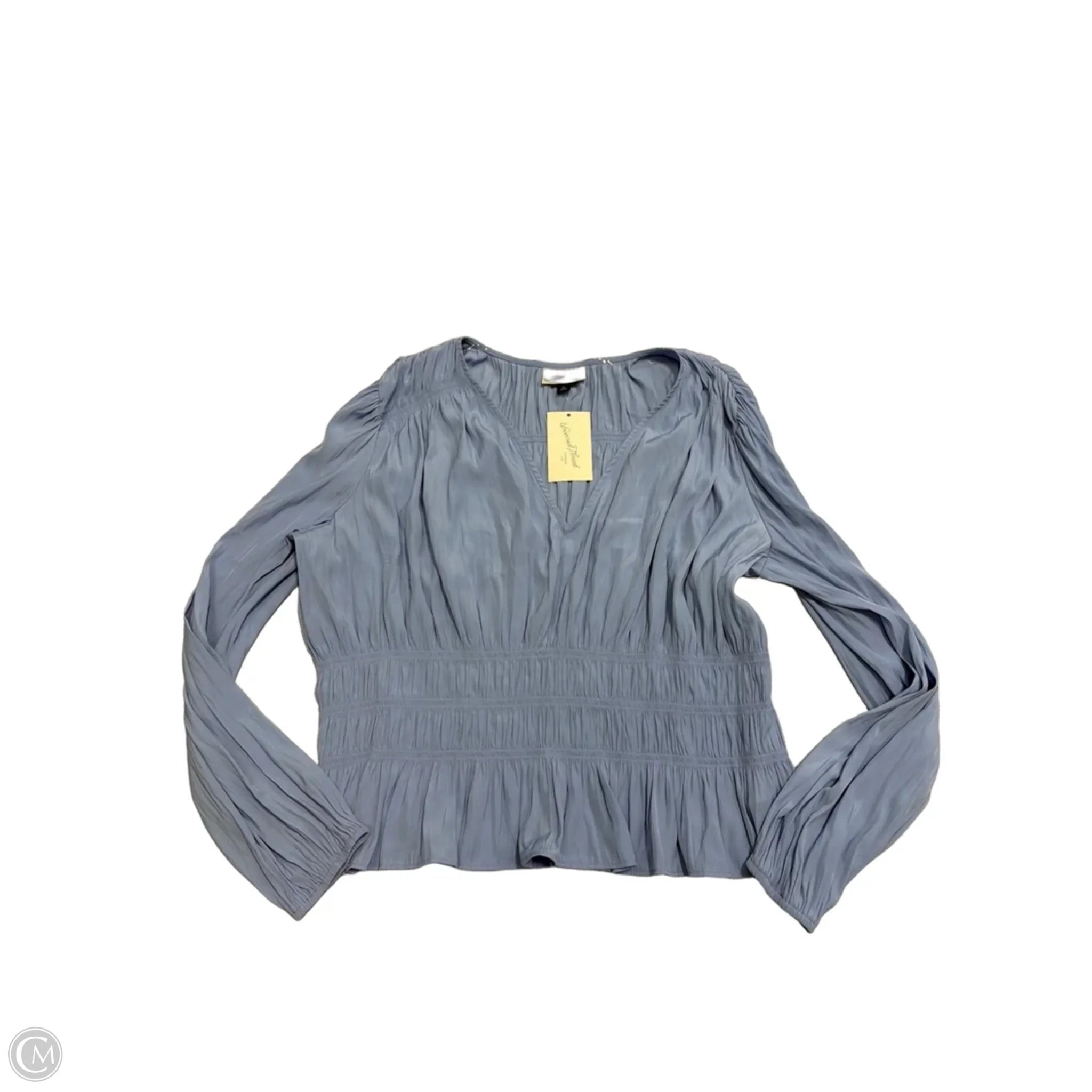 New! Top Long Sleeve By Universal Thread In Blue, Size: Xl