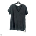 Top Short Sleeve By Madewell In Black, Size: Xl