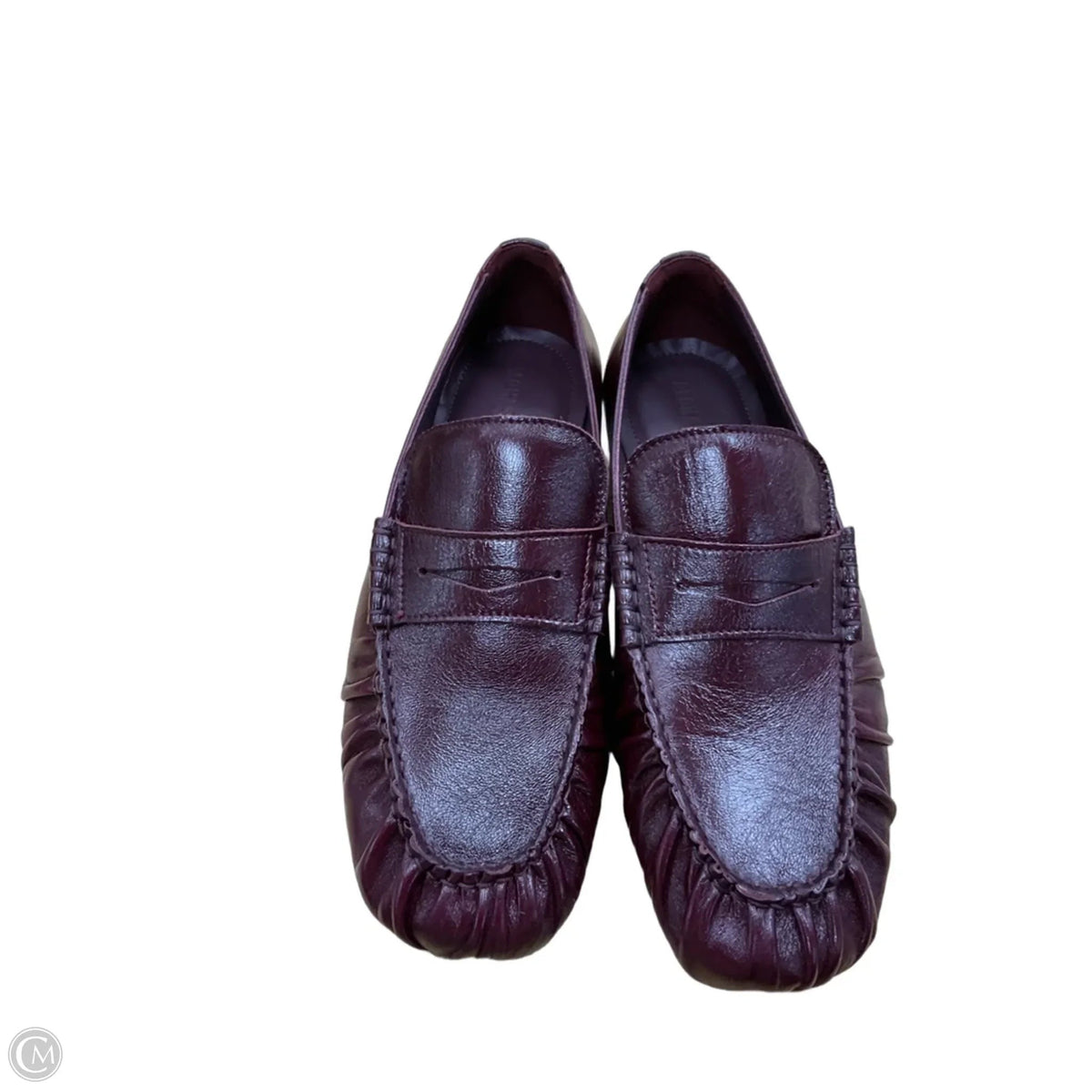 Shoes Flats By Cma In Maroon, Size: 9