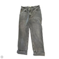Jeans Wide Leg By Abercrombie And Fitch In Black Denim, Size: 12l