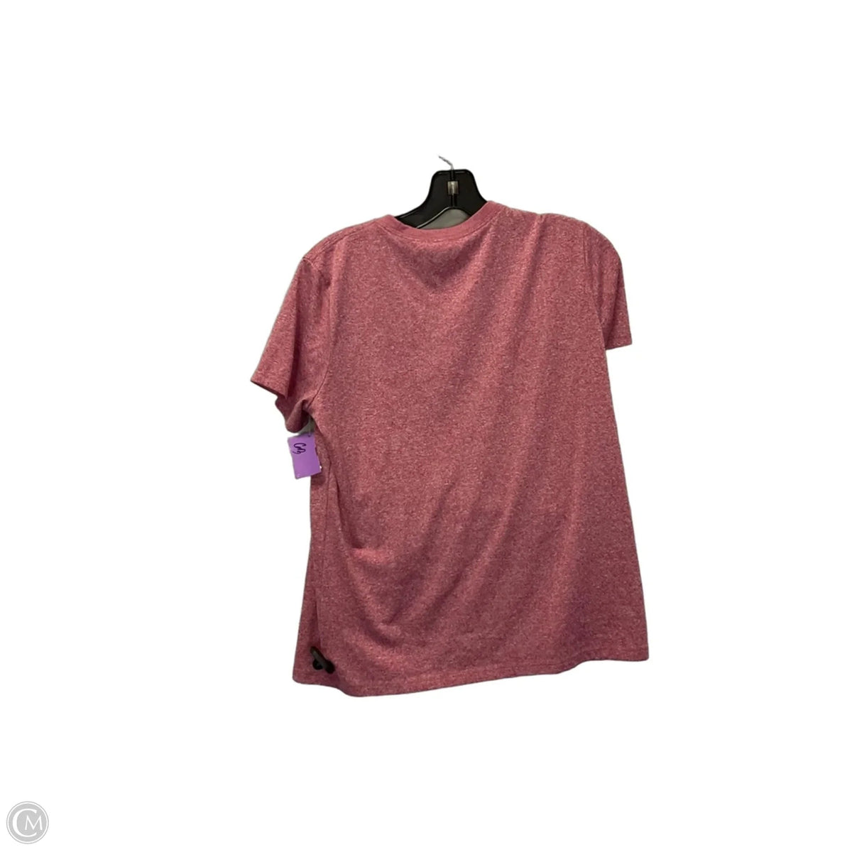 Athletic Top Short Sleeve By Nike Apparel In Red, Size: M