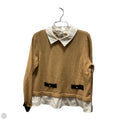 Top Long Sleeve By Loft In Brown, Size: L