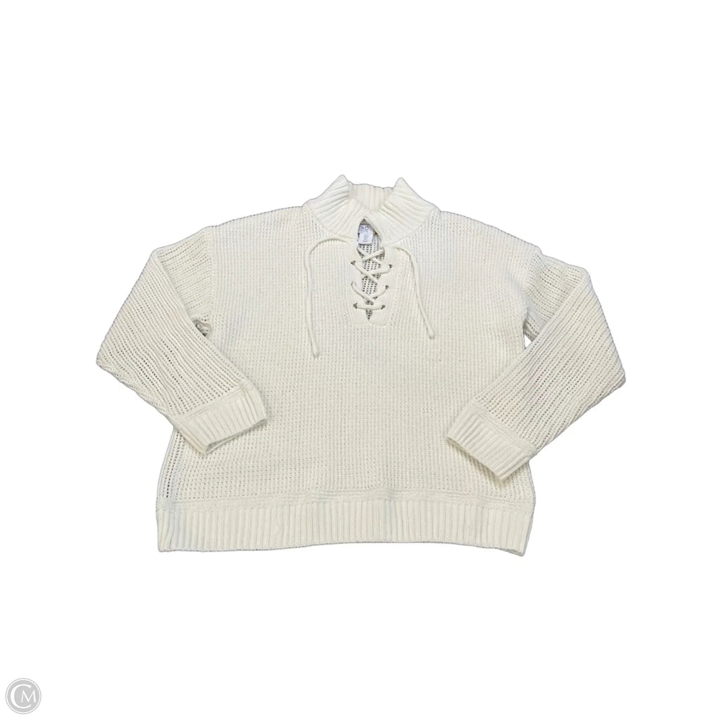 Sweater By C And C In White, Size: L