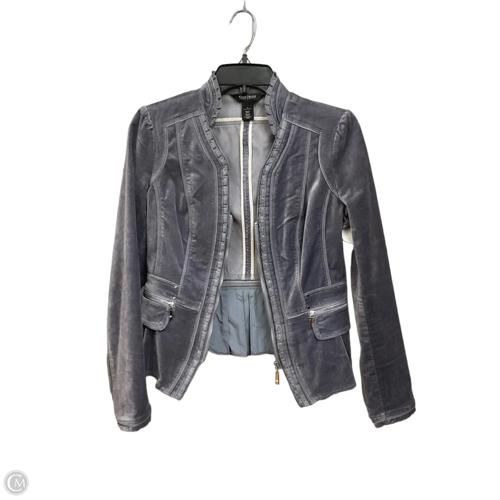 Jacket Other By White House Black Market In Grey, Size: Xs