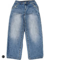 Jeans Wide Leg By Flamingals In Blue Denim, Size: S