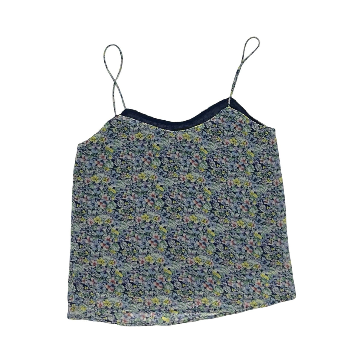 Blouse Sleeveless By Mng In Floral Print, Size:S