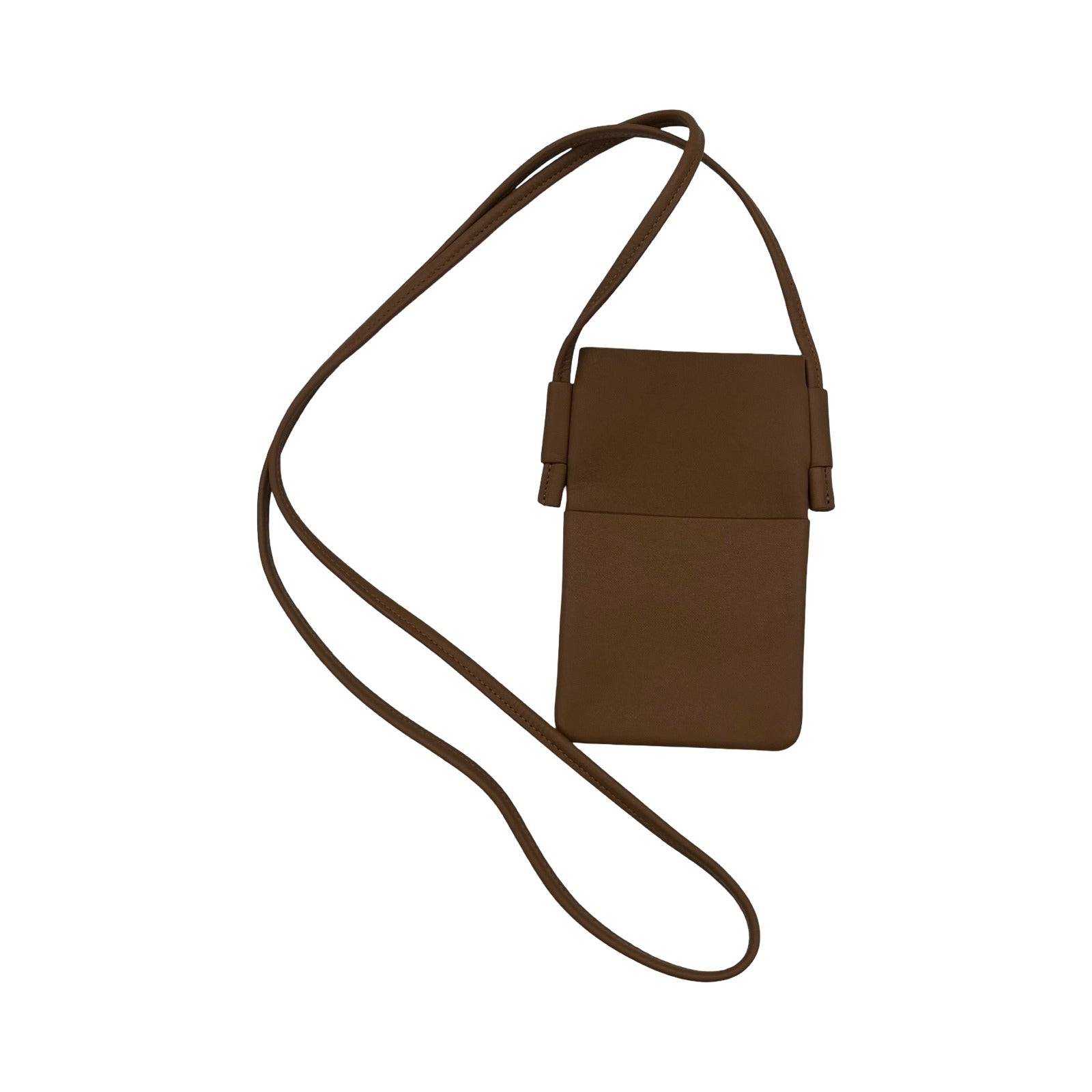 Crossbody Leather By Clothes Mentor In Tan, Size:Small