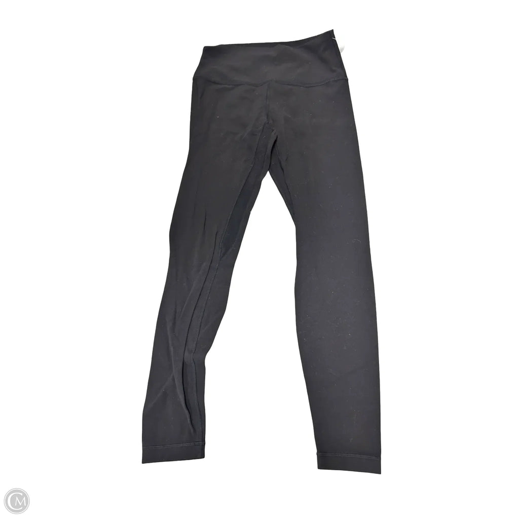 Athletic Leggings By Lululemon In Black, Size: 8