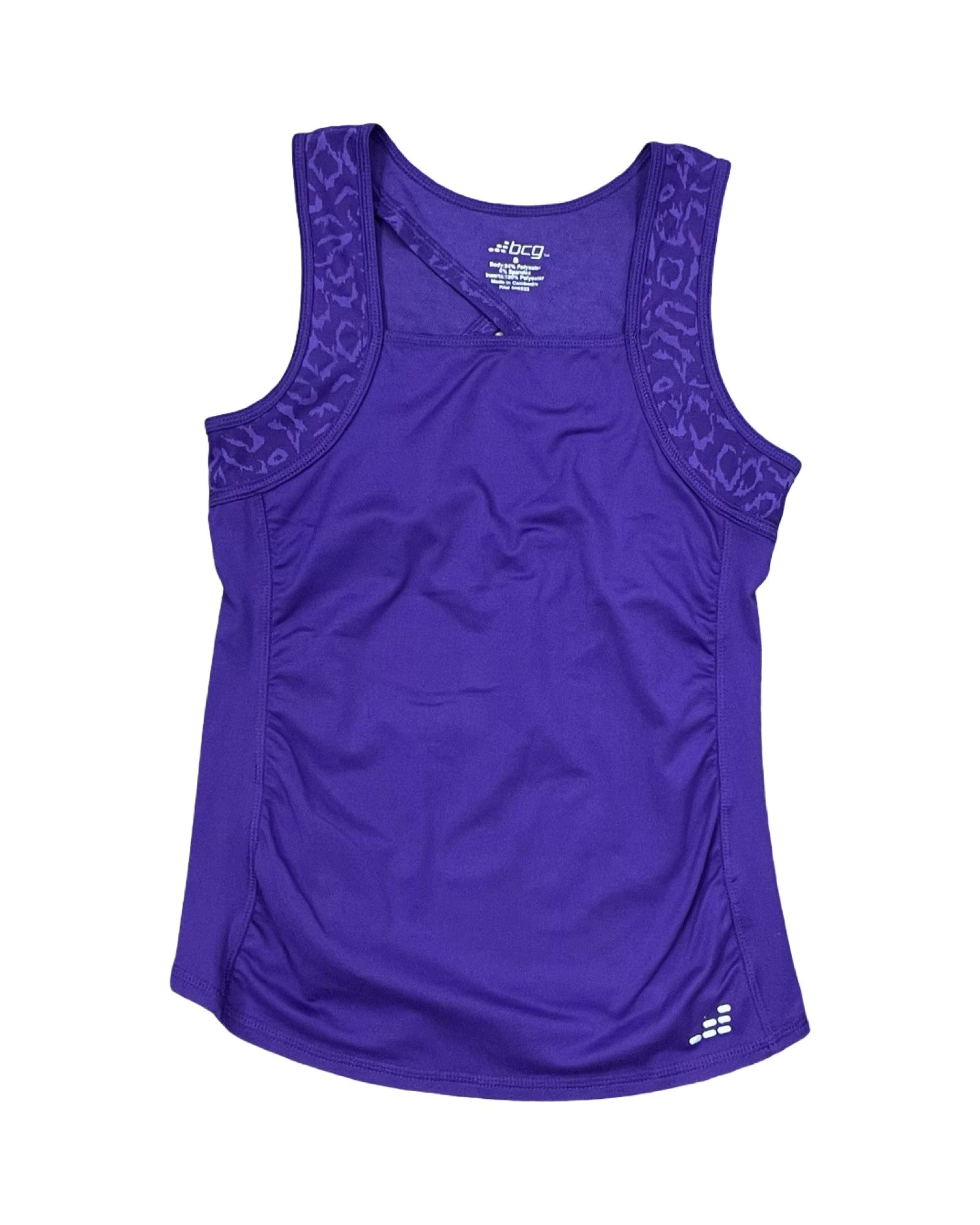 Athletic Tank Top By Bcg In Purple, Size:S