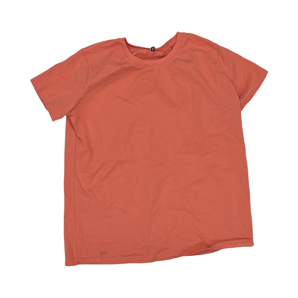 Top Ss Basic By Clothes Mentor In Coral, Size:M