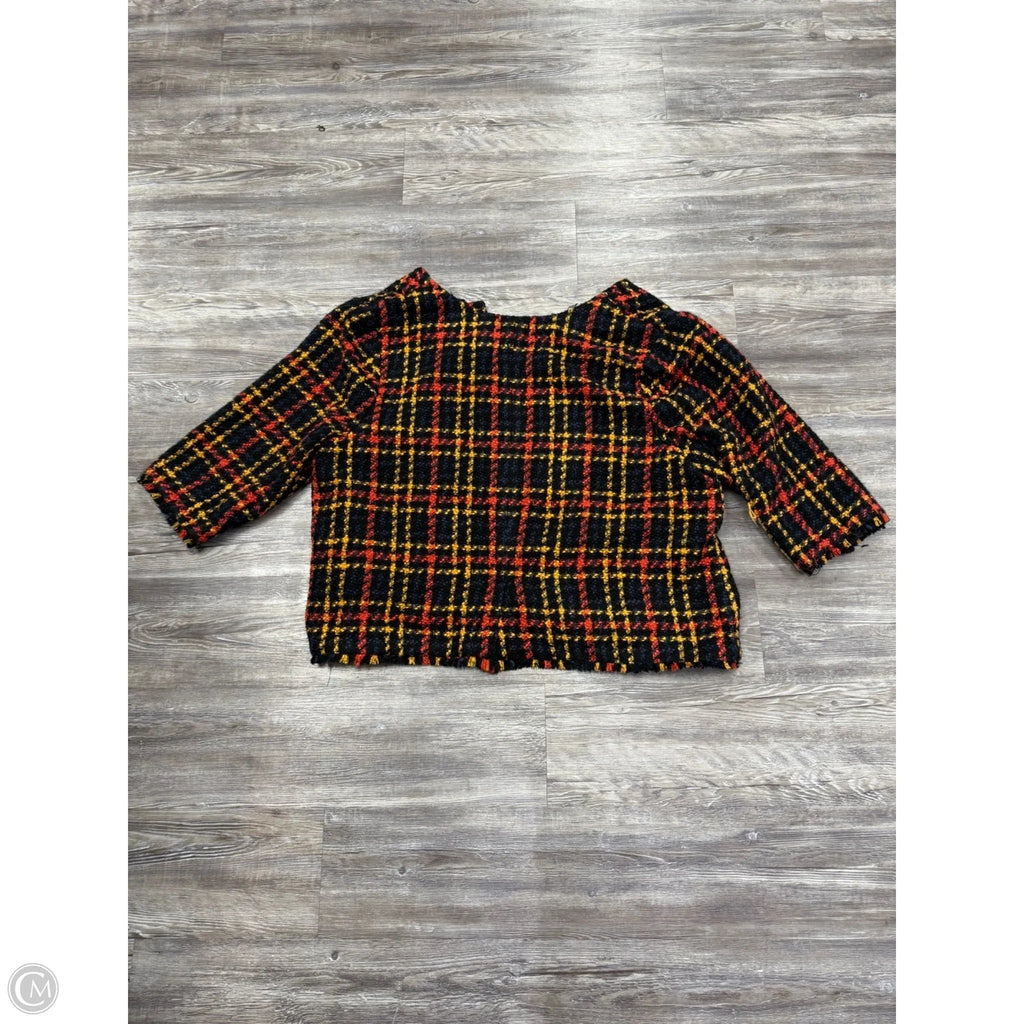 Jacket Other By A New Day In Red & Yellow, Size: 4x