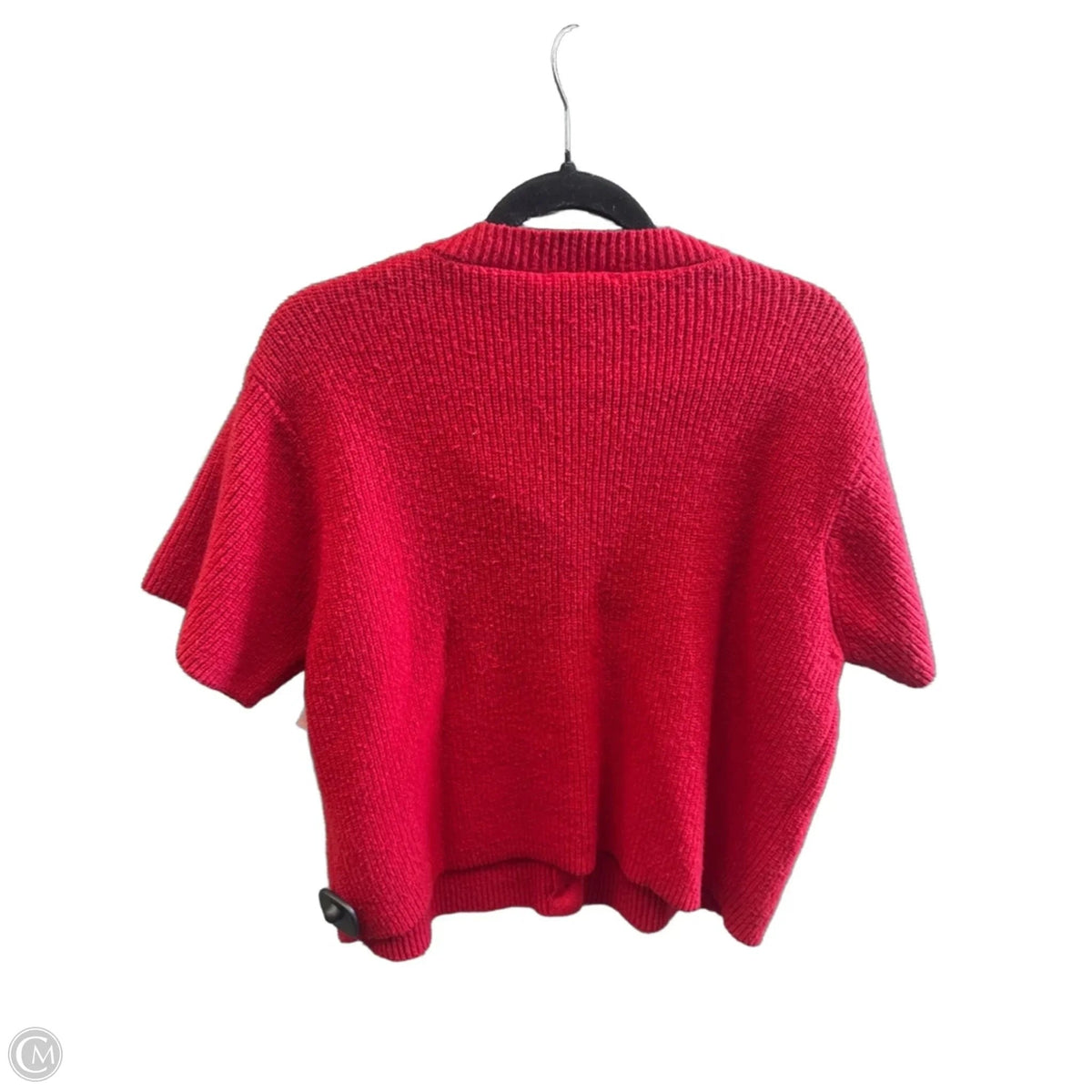 Sweater Cardigan By Le Lis In Red, Size: S