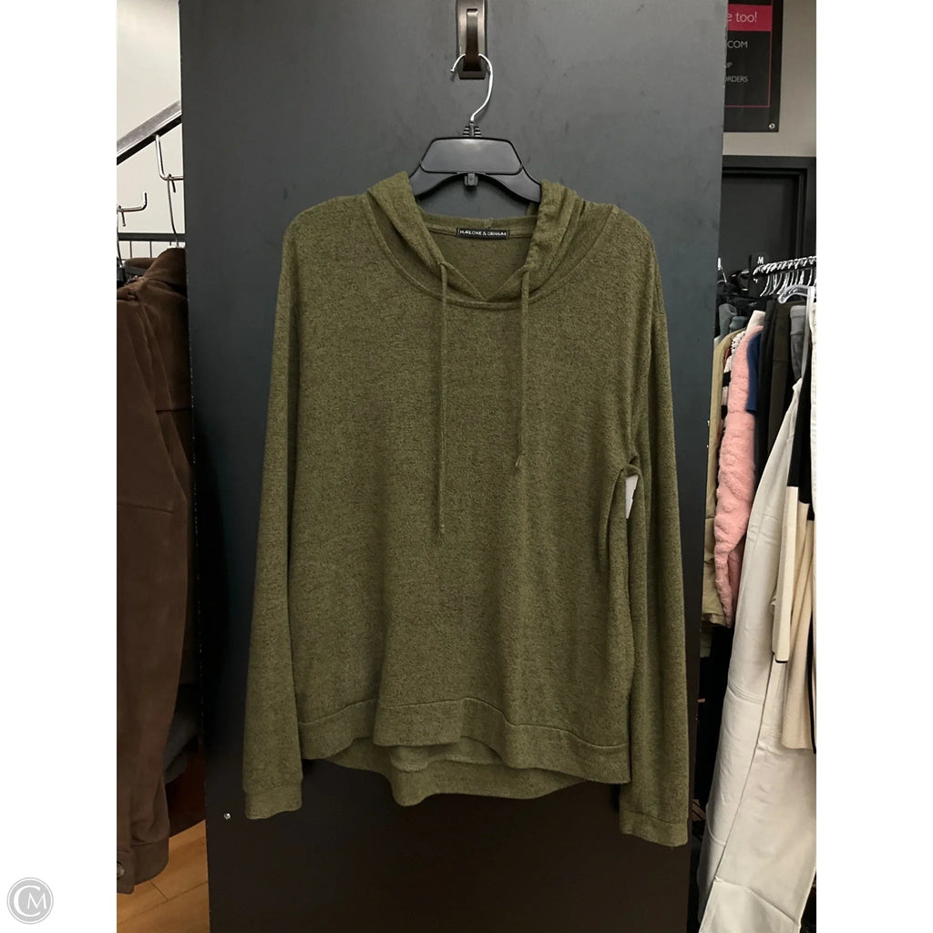Top Long Sleeve By Harlowe & Graham In Green, Size: L