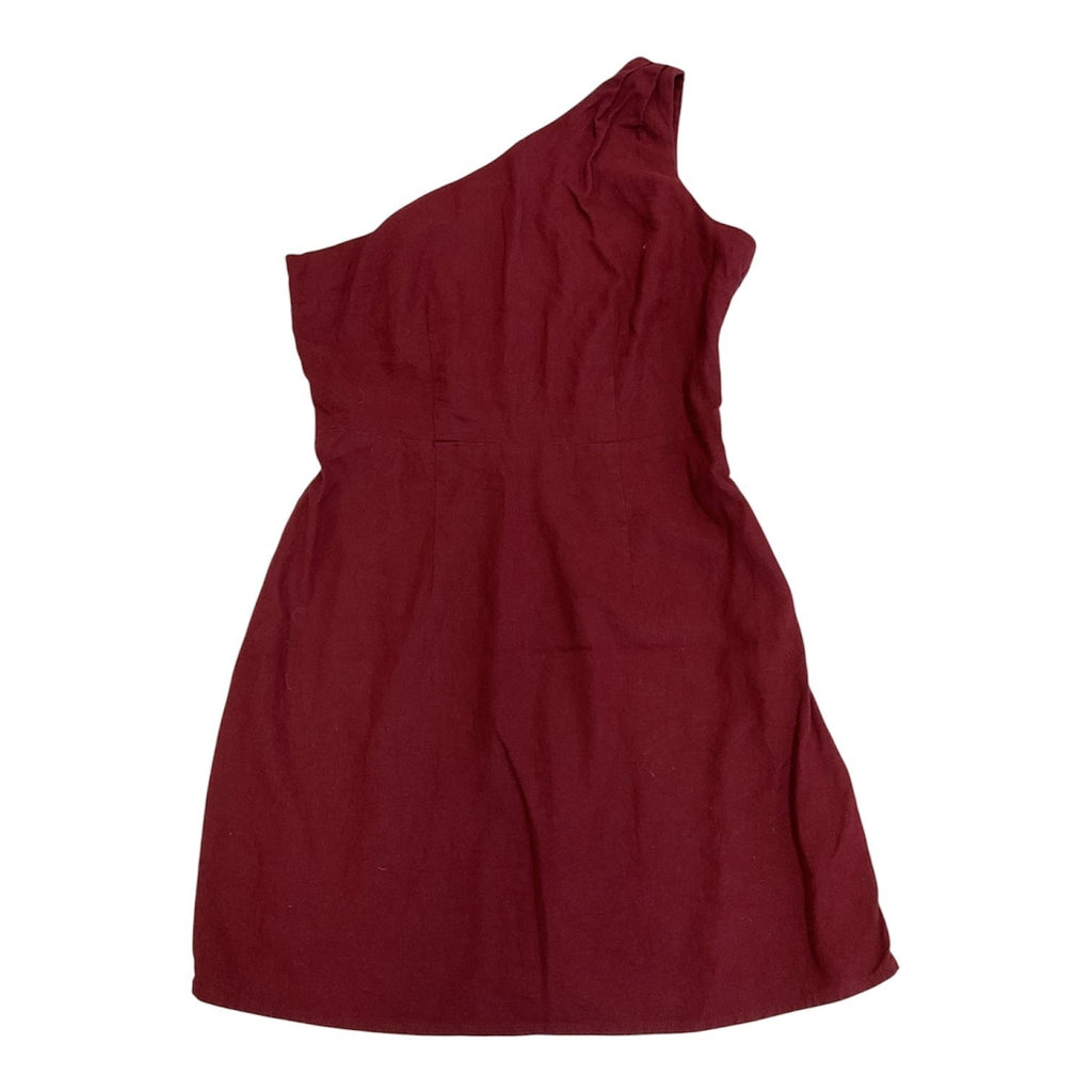 Dress Casual Short By A New Day In Maroon, Size:S