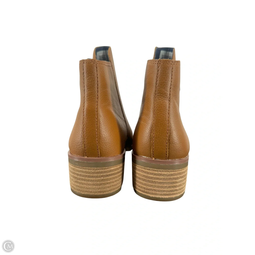 Boots Ankle Heels By Sperry In Brown, Size: 10