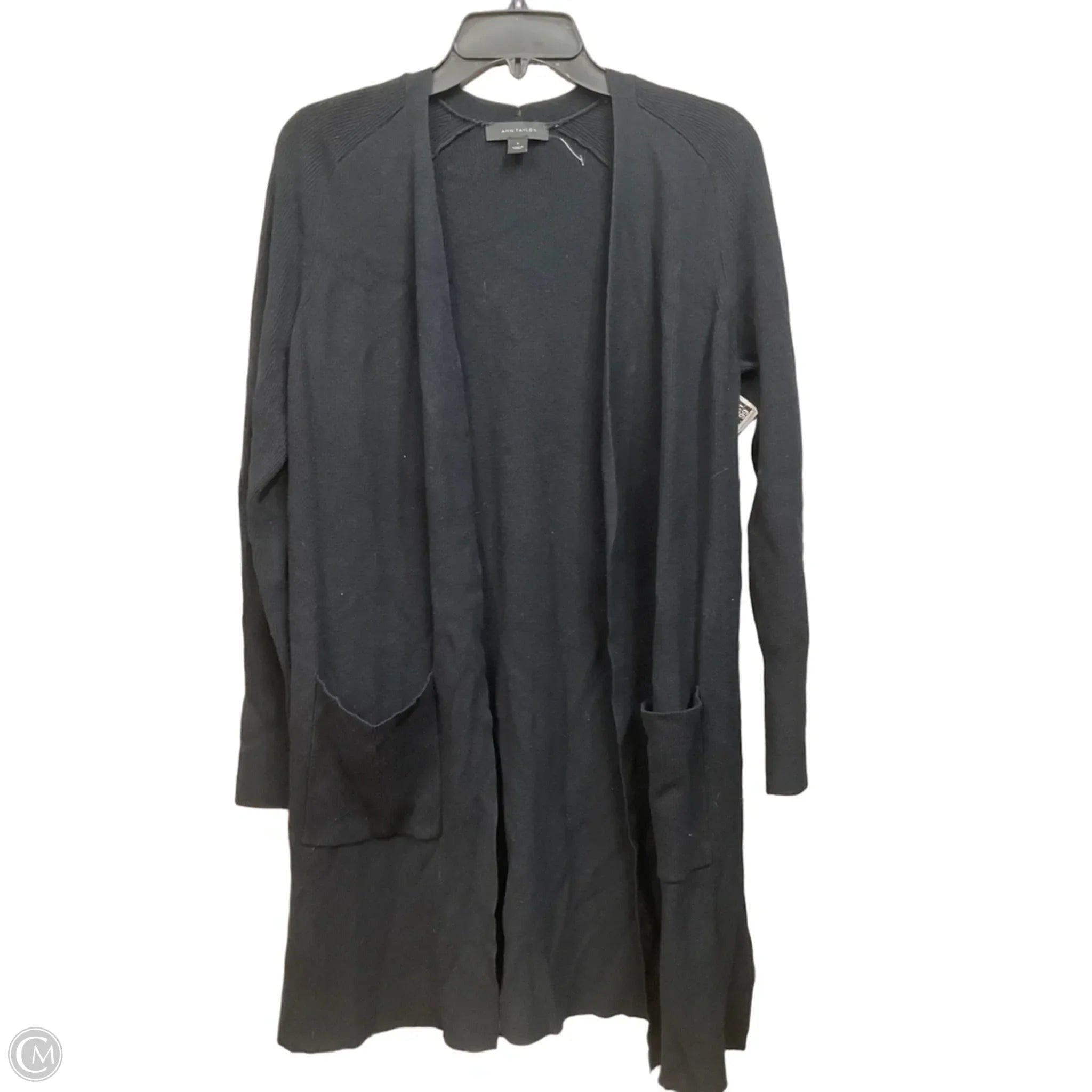 Cardigan By Ann Taylor In Black, Size: S