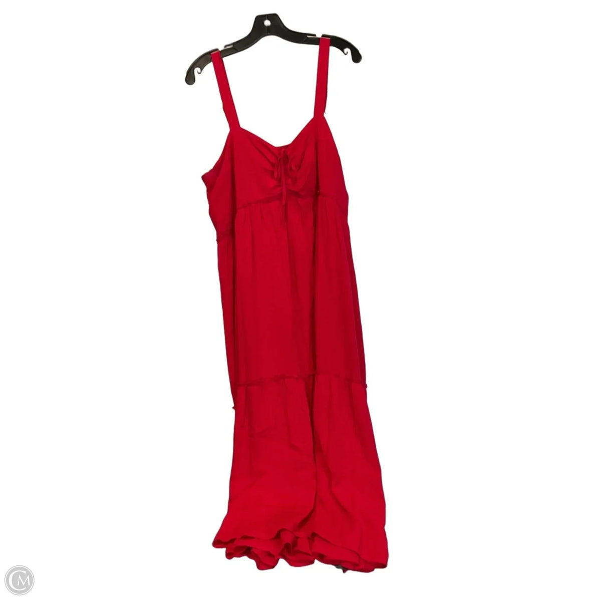 Dress Casual Maxi By Maurices In Red, Size: Xl