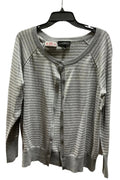 Cardigan By Lane Bryant In Silver, Size: 18