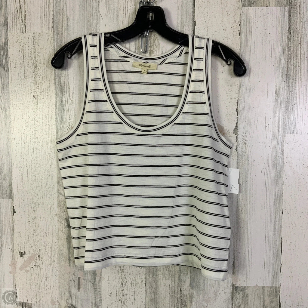 Tank Top By Madewell In Black & White, Size: M