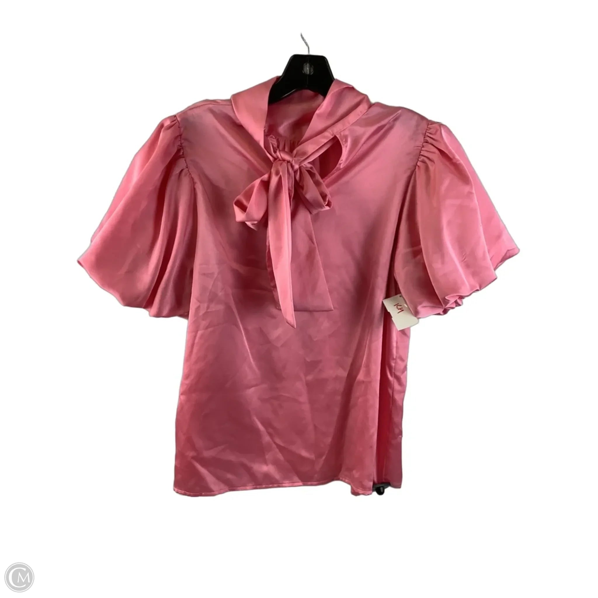 Top Short Sleeve By Entro In Pink, Size: S