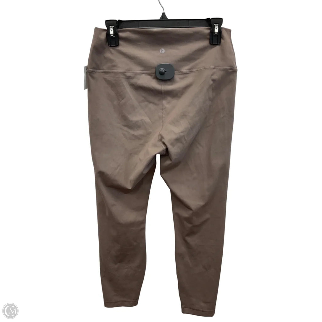 Athletic Leggings By 90 Degrees By Reflex In Beige, Size: Xl