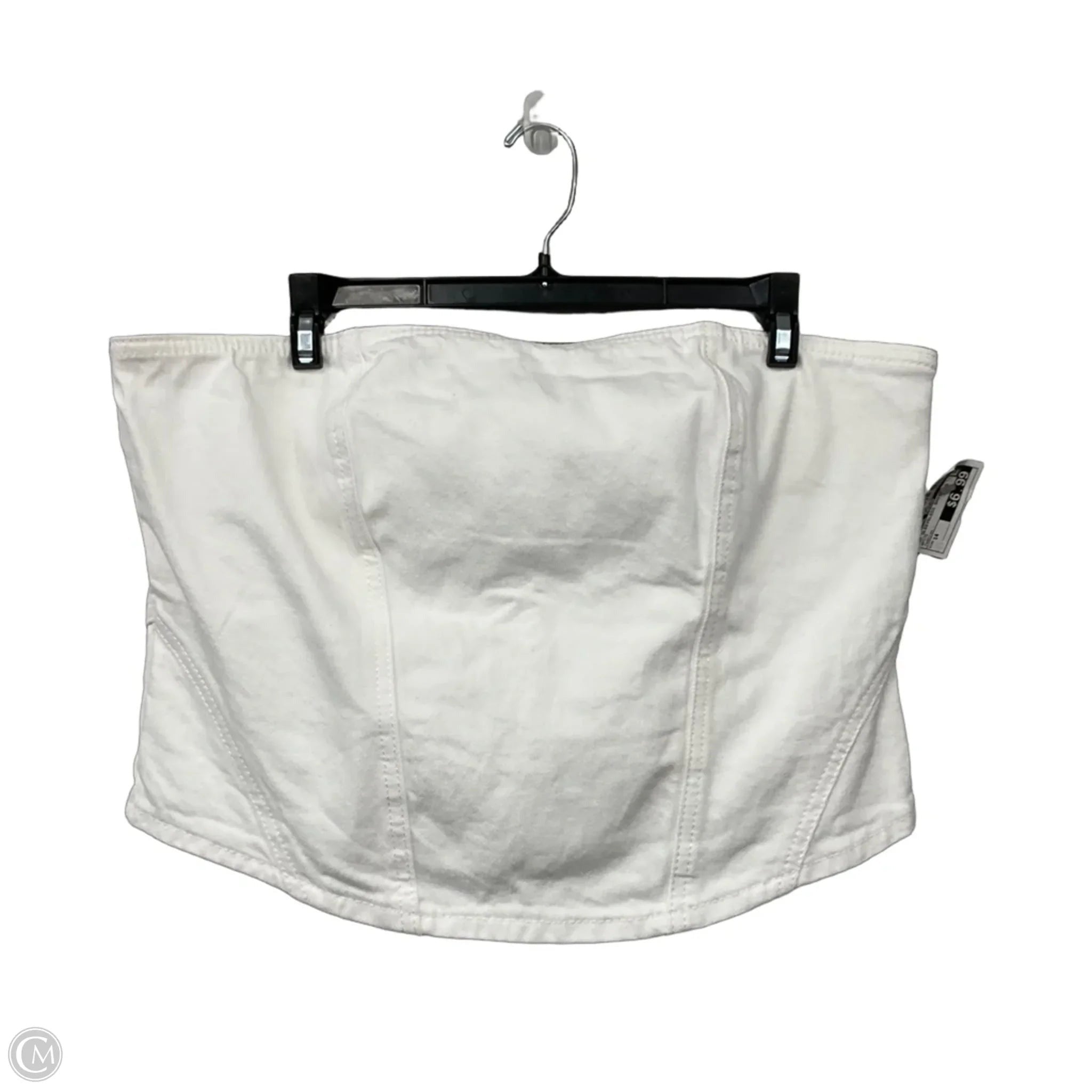 Top Sleeveless Basic By Universal Thread In White, Size: 14