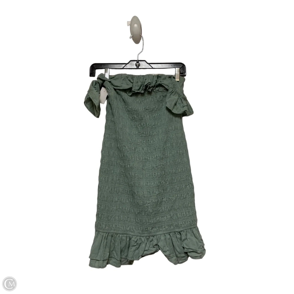 Dress Casual Short By Abercrombie And Fitch In Green, Size: M