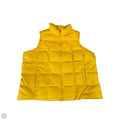 Vest Puffer & Quilted By Lands End In Yellow, Size: 3x