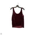 Top Sleeveless By J. Crew In Maroon, Size: 8