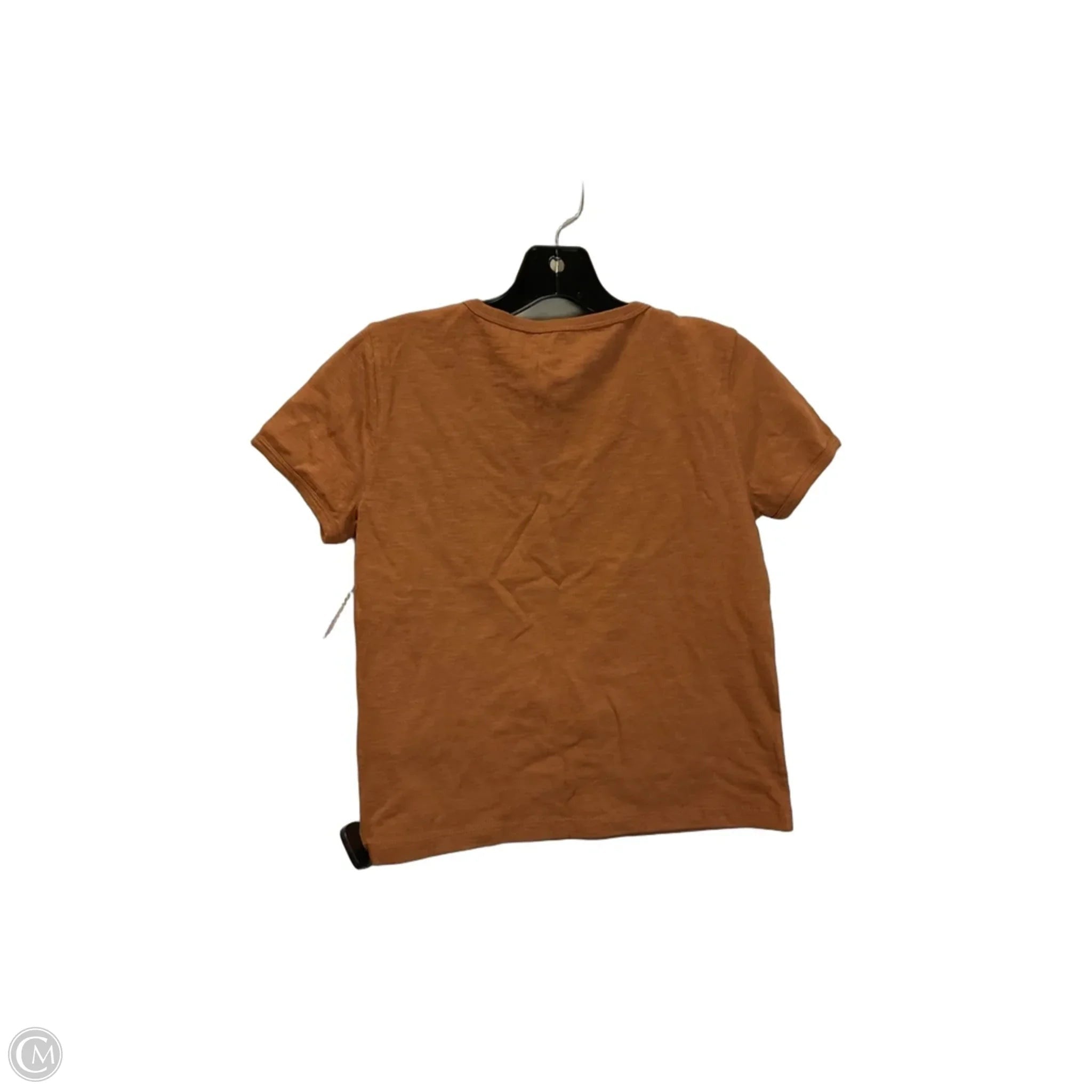 Top Short Sleeve Basic By J. Crew In Brown, Size: Xs