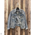 Jacket Denim By Able In Blue Denim, Size: S