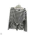 Top Long Sleeve By Talbots In Striped Pattern, Size: Xl