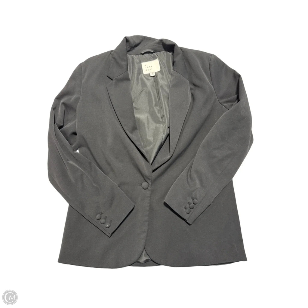 Blazer By A New Day In Black, Size: 12