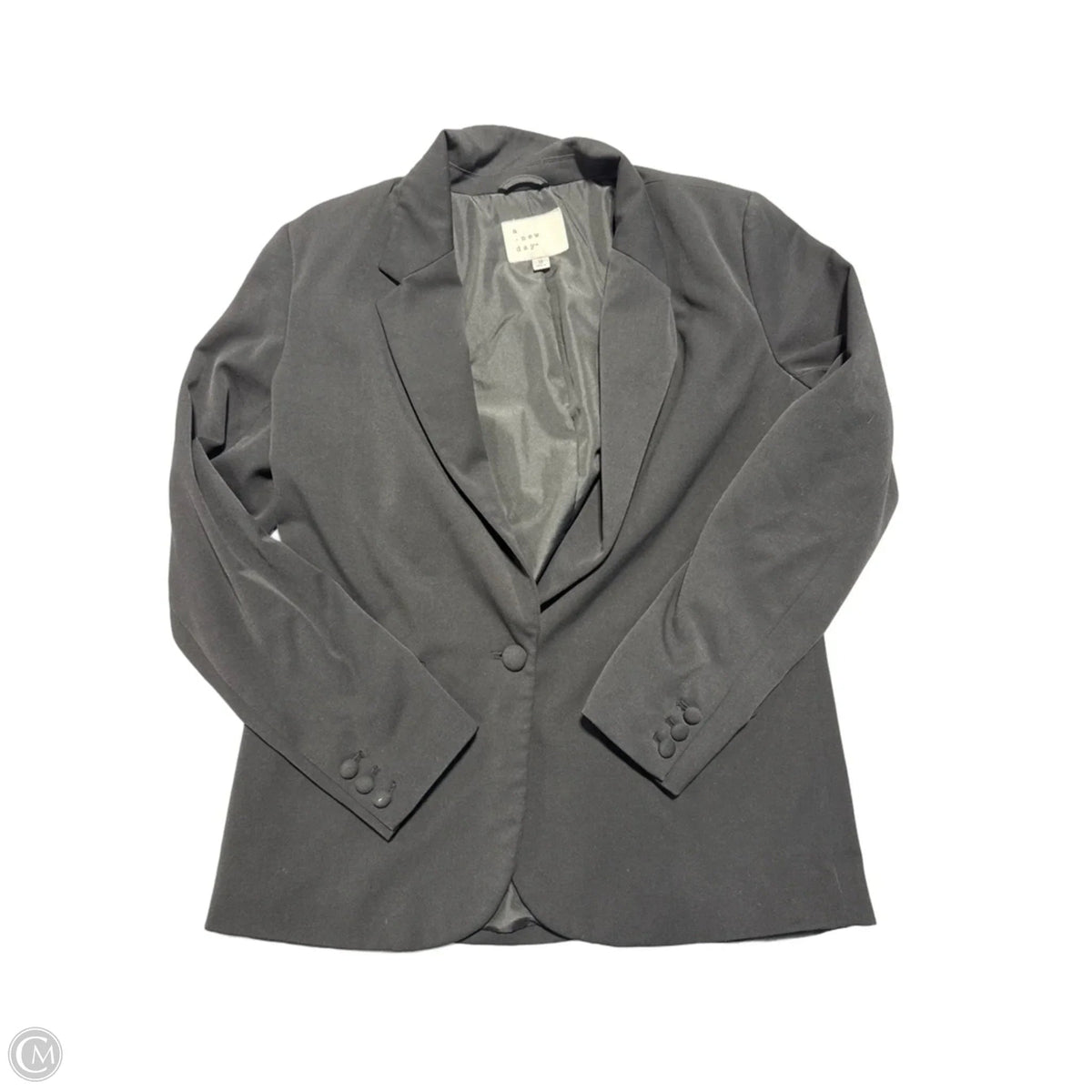 Blazer By A New Day In Black, Size: 12