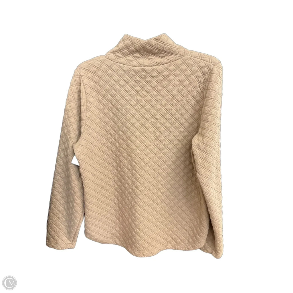 Top Long Sleeve By J. Crew In Brown, Size: M