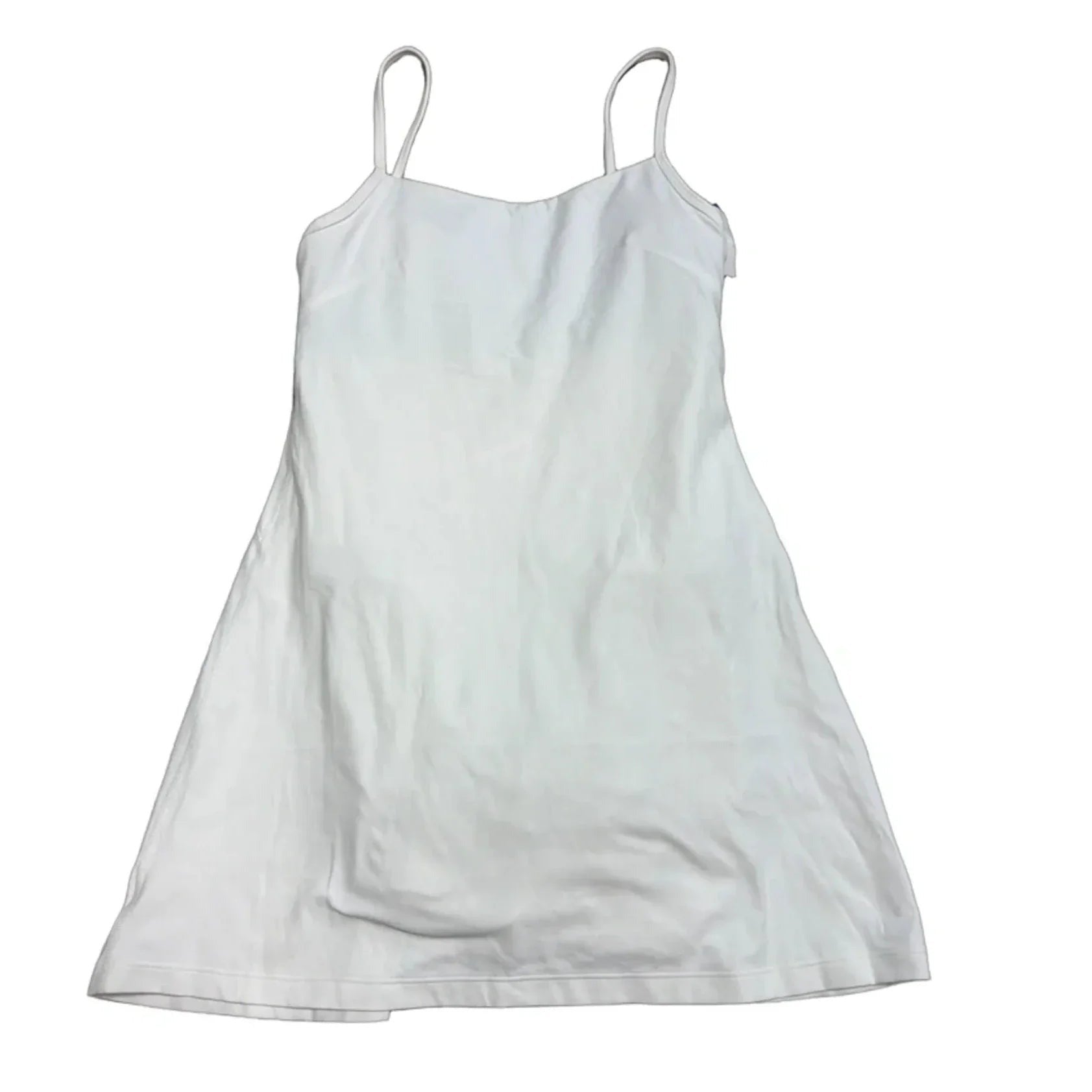 Athletic Dress By Lululemon In White, Size: S