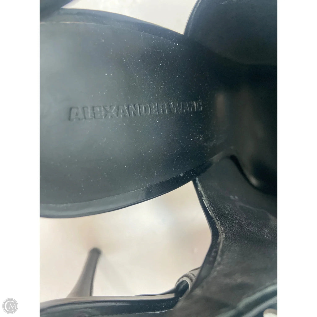 Shoes Luxury Designer By Alexander Wang In Black, Size: 7.5