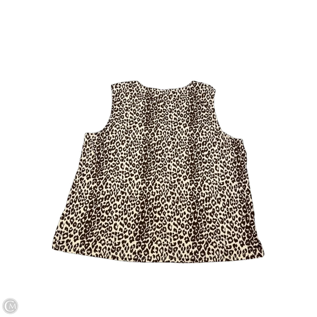 Tank Top By Philosophy In Animal Print, Size: 1x