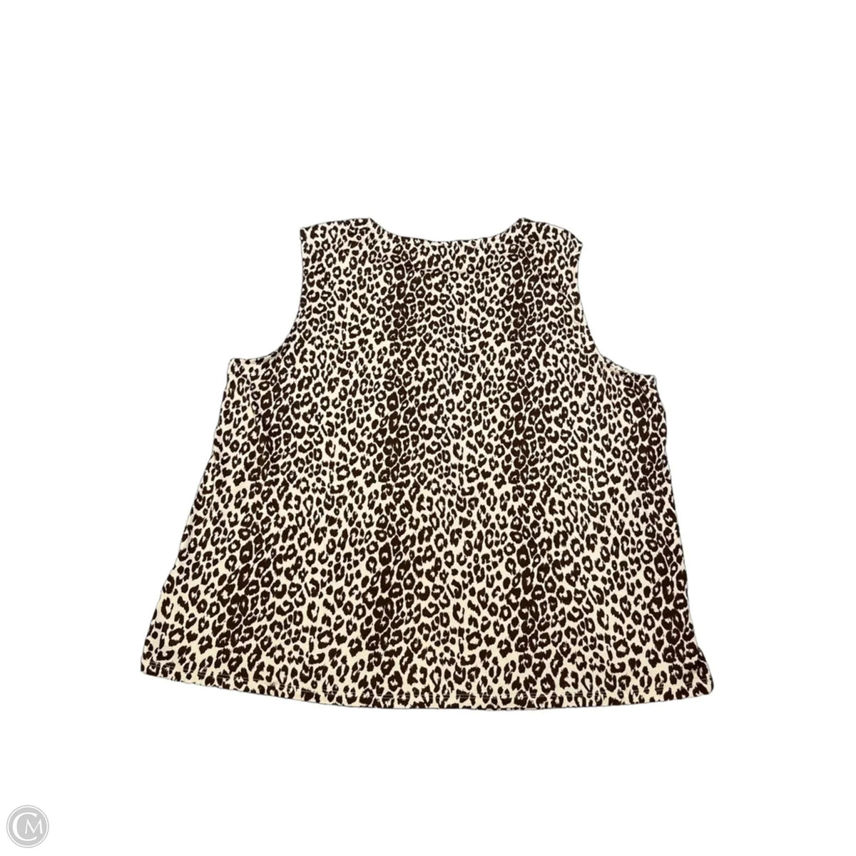 Tank Top By Philosophy In Animal Print, Size: 1x