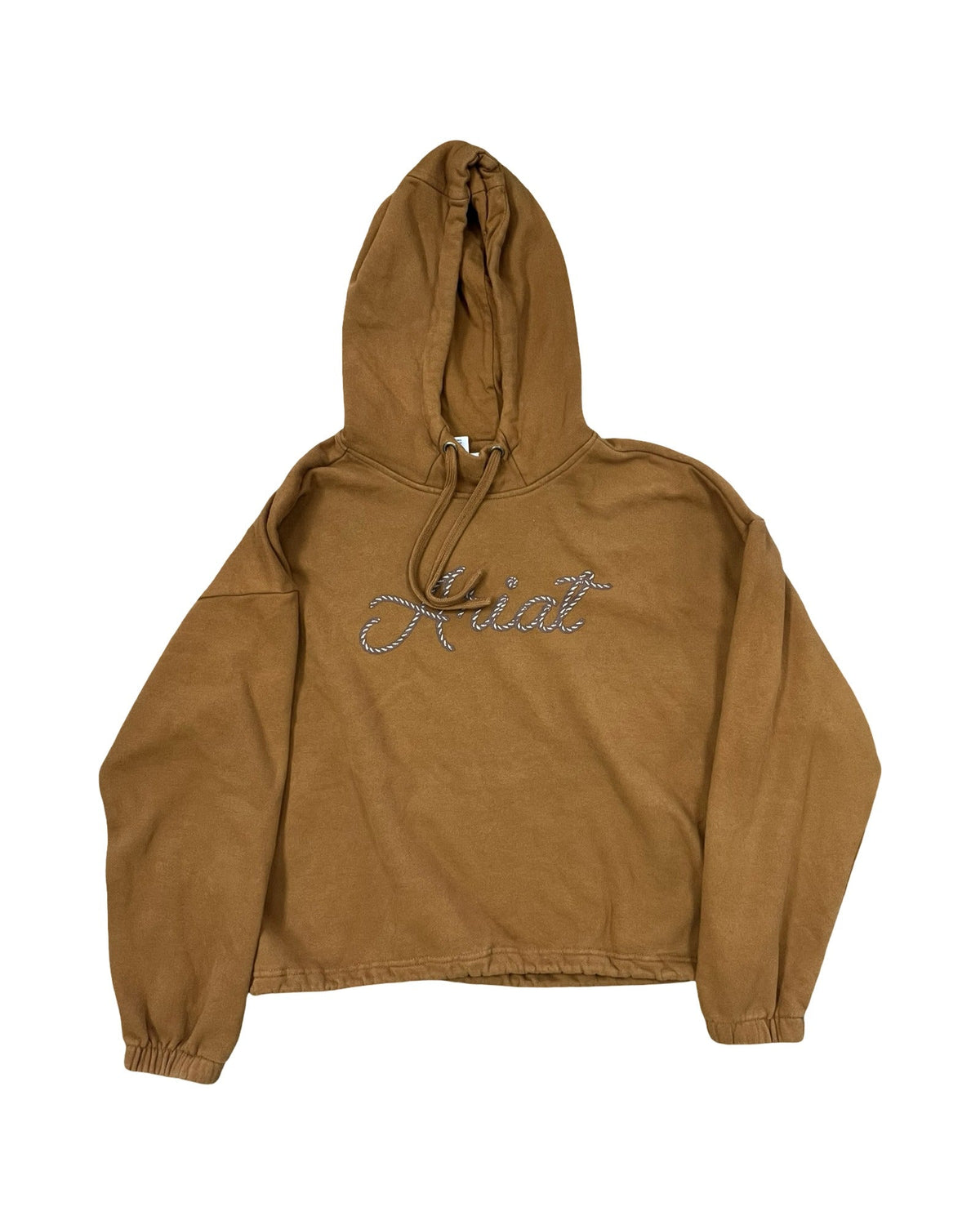 Sweatshirt Hoodie By Ariat In Bronze, Size:M