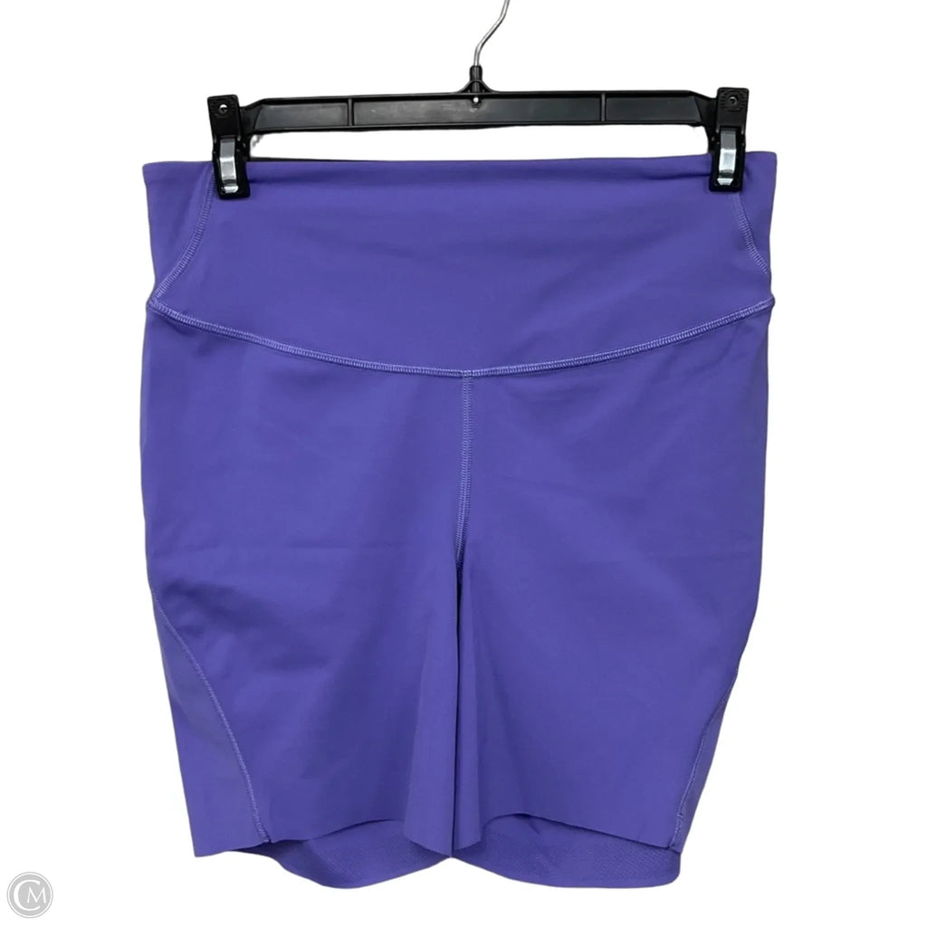 Athletic Shorts By Lululemon In Purple, Size: 8