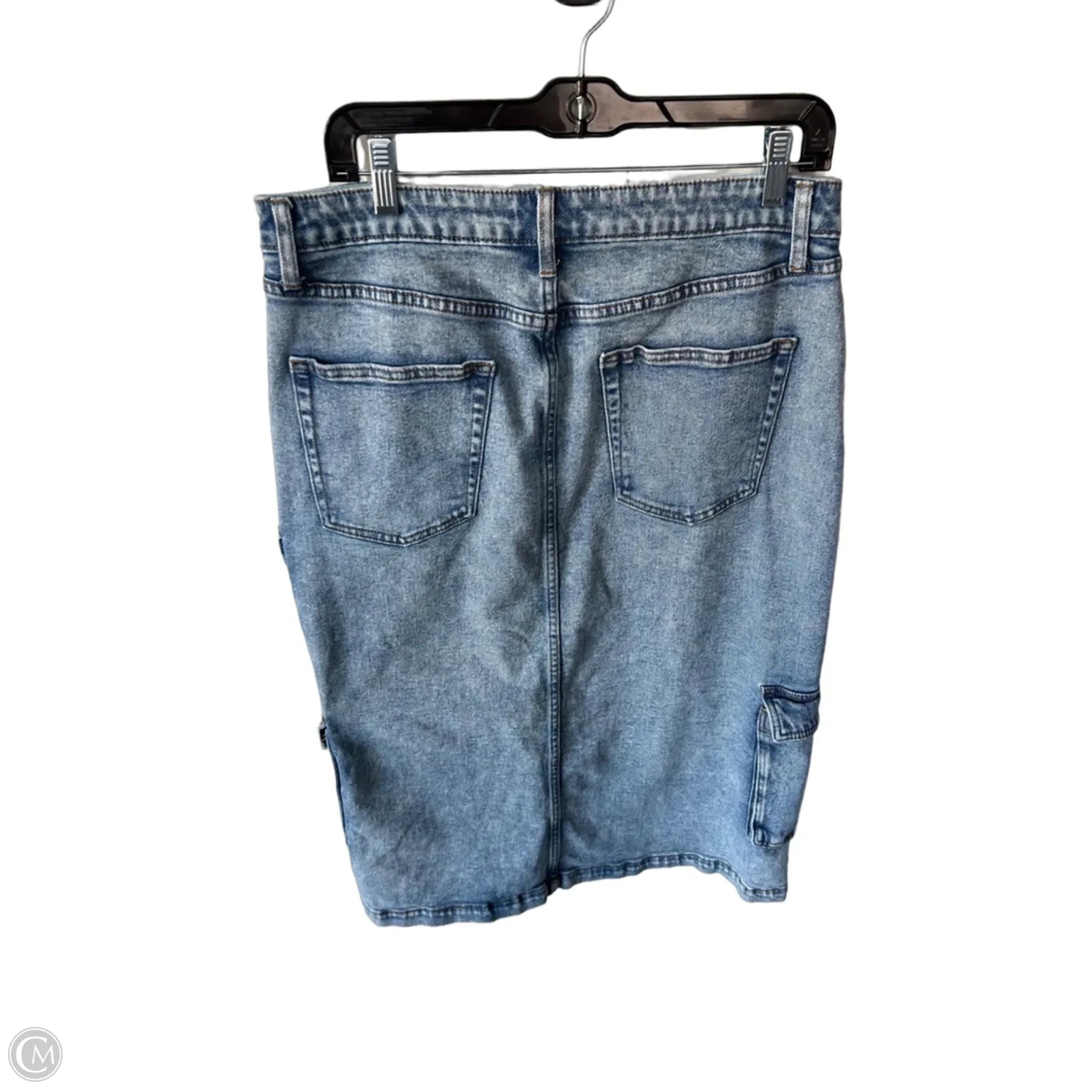 Skirt Midi By Wild Fable In Blue Denim, Size: 12