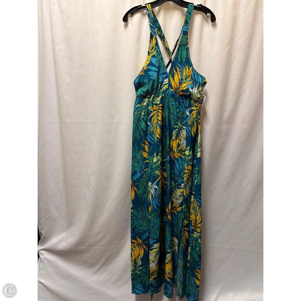 Dress Casual Maxi By Shein In Blue, Size: M
