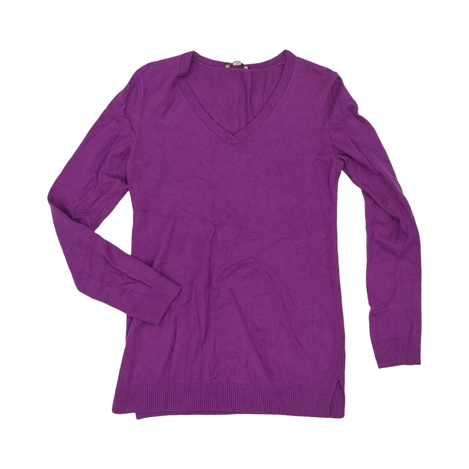 Mat Sweater By Gap In Purple, Size:M