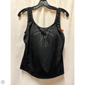 Swimsuit Top By Clothes Mentor In Black, Size: L
