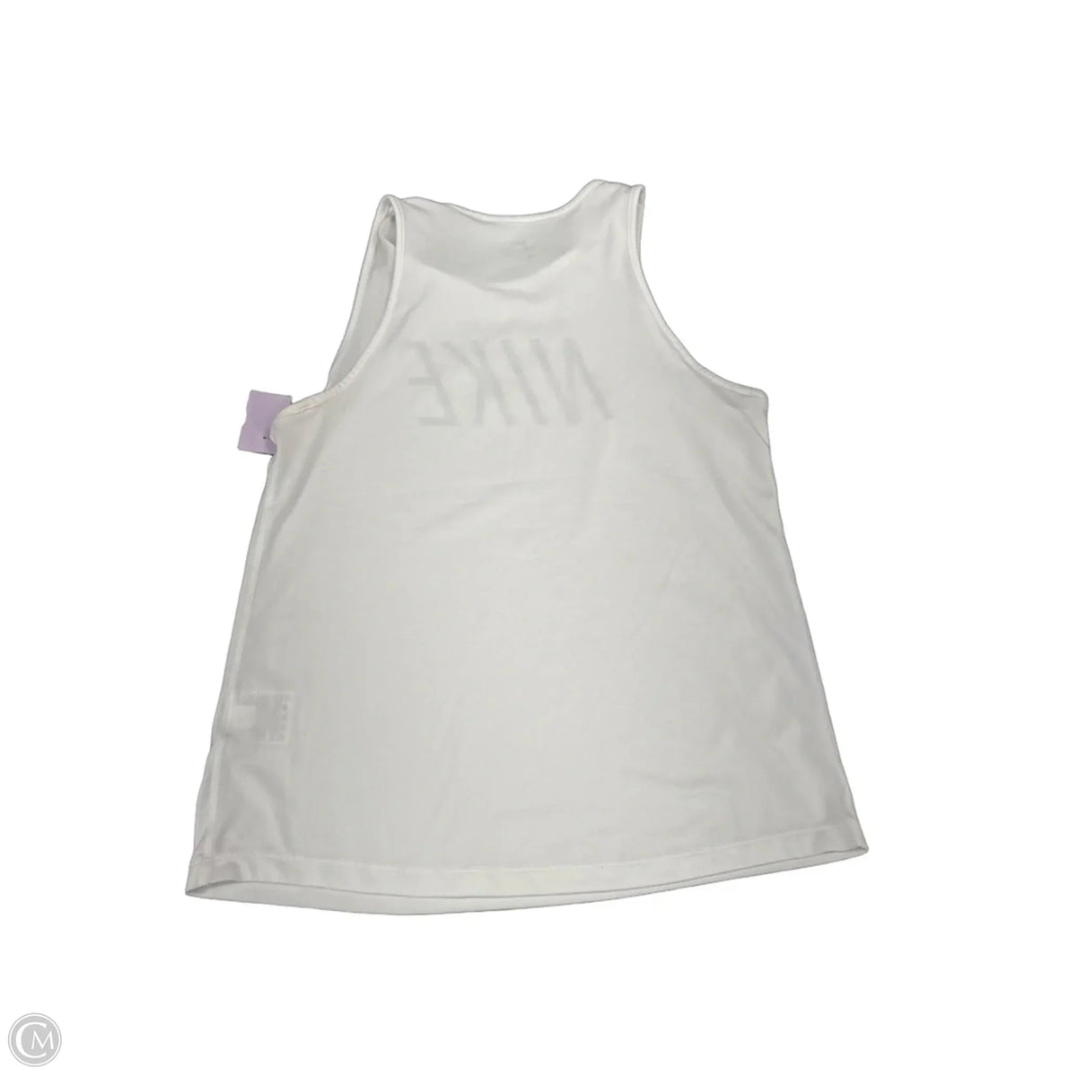Athletic Tank Top By Nike In White, Size: S