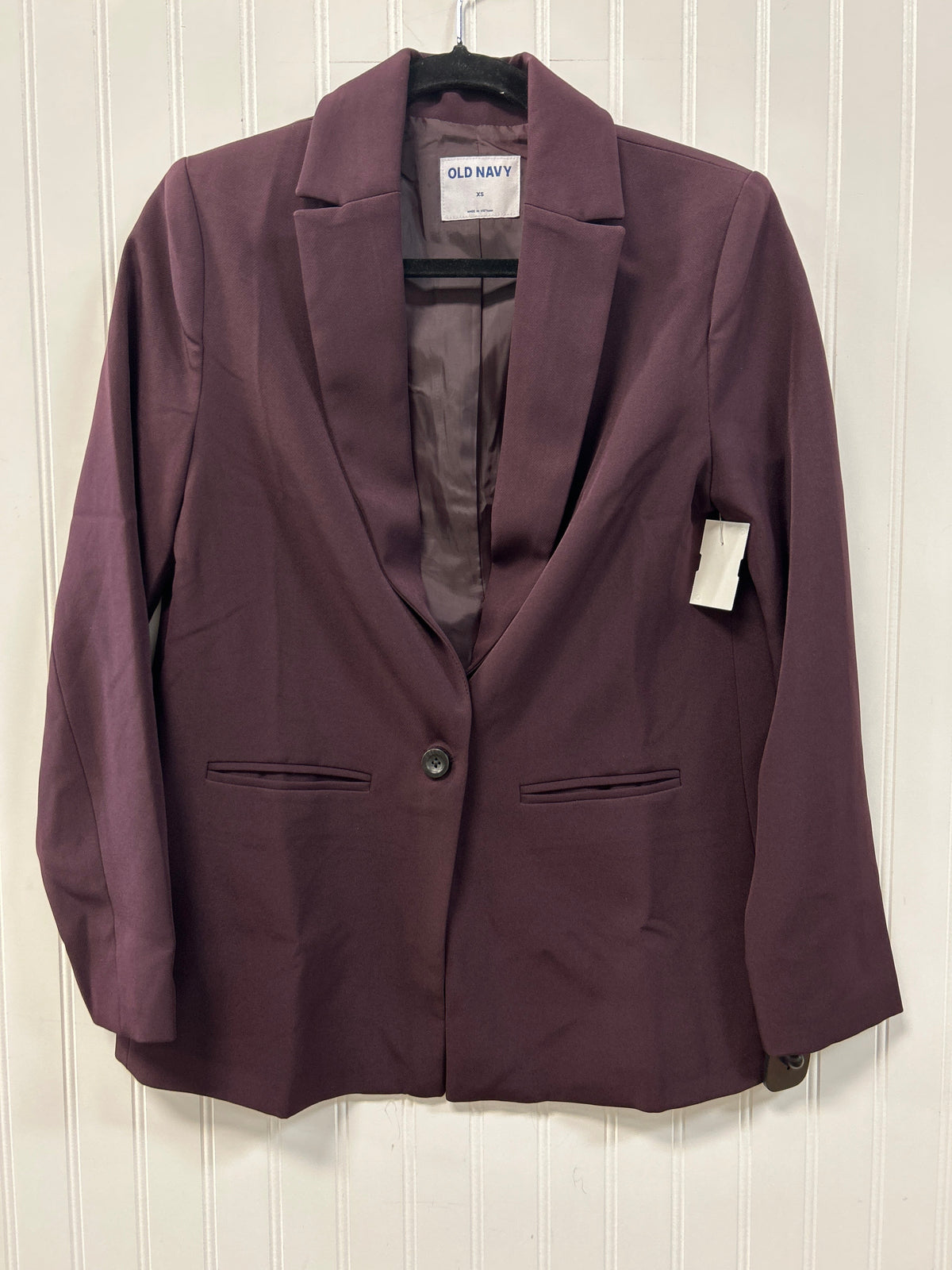 Blazer By Old Navy In Purple, Size:Xs