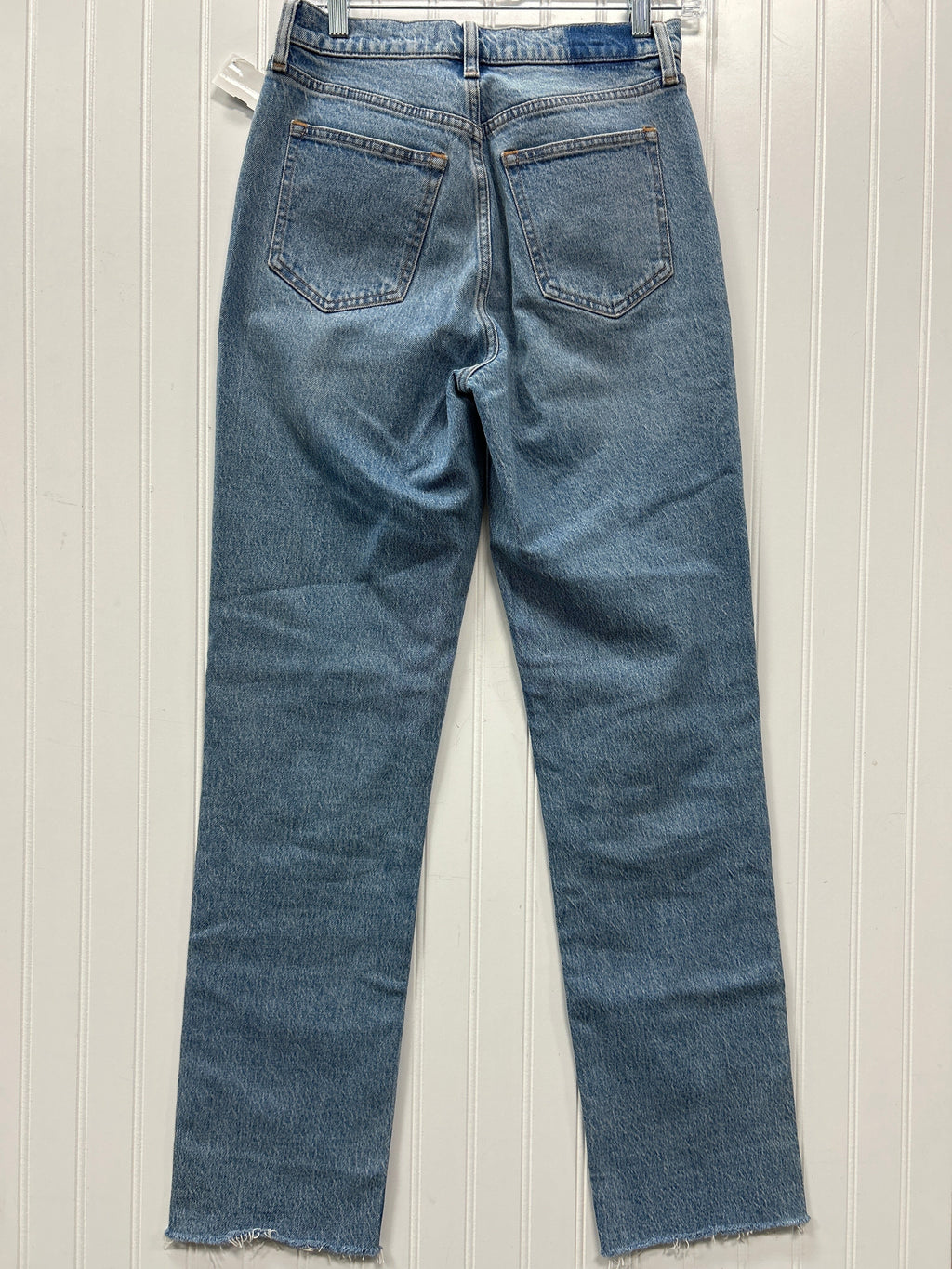 Jeans Straight By Abercrombie And Fitch In Blue Denim, Size:4L