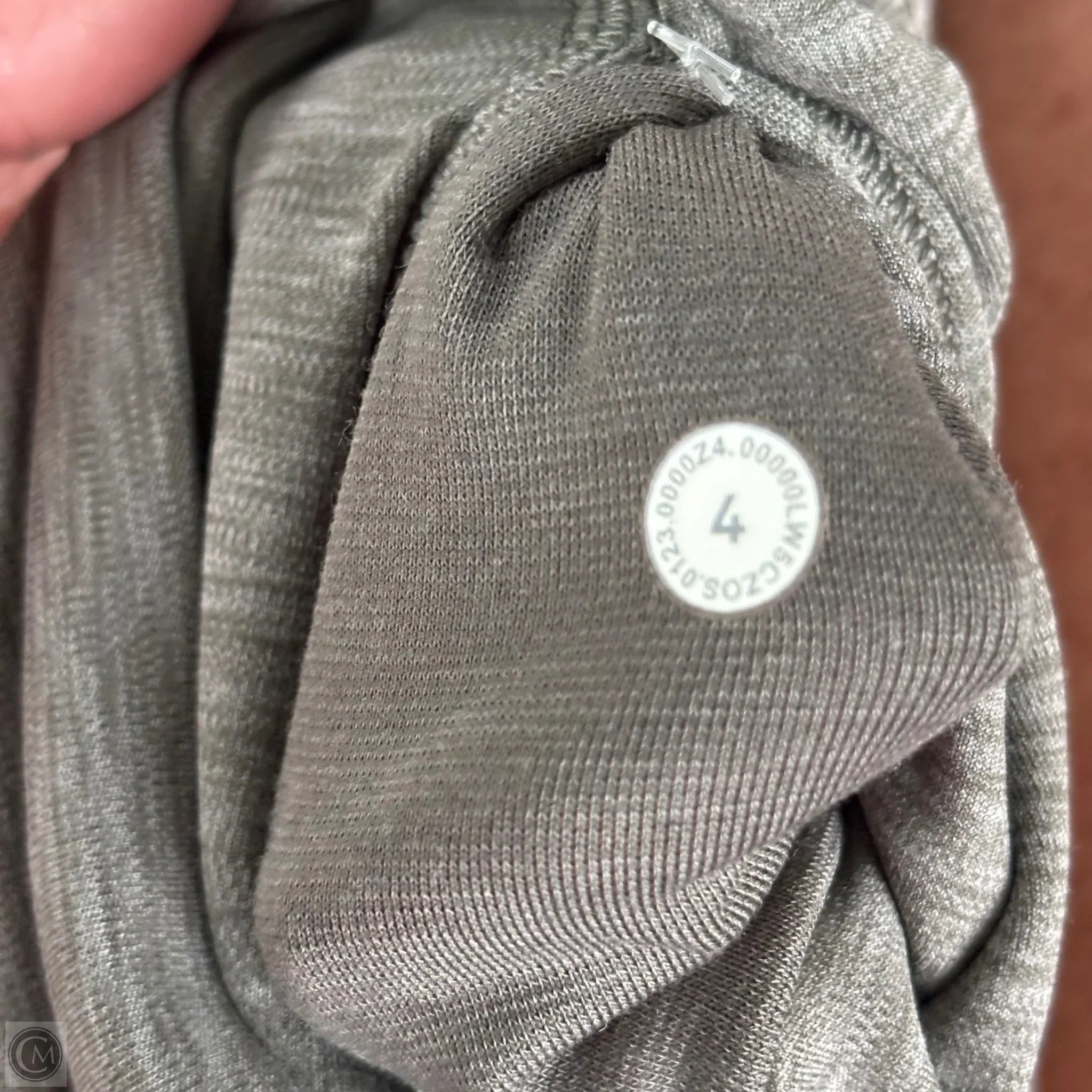 Athletic Leggings By Lululemon In Grey, Size: S