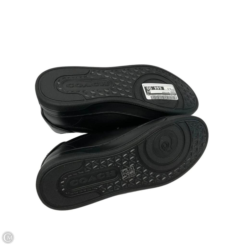 Shoes Designer By Coach In Black, Size: 6.5